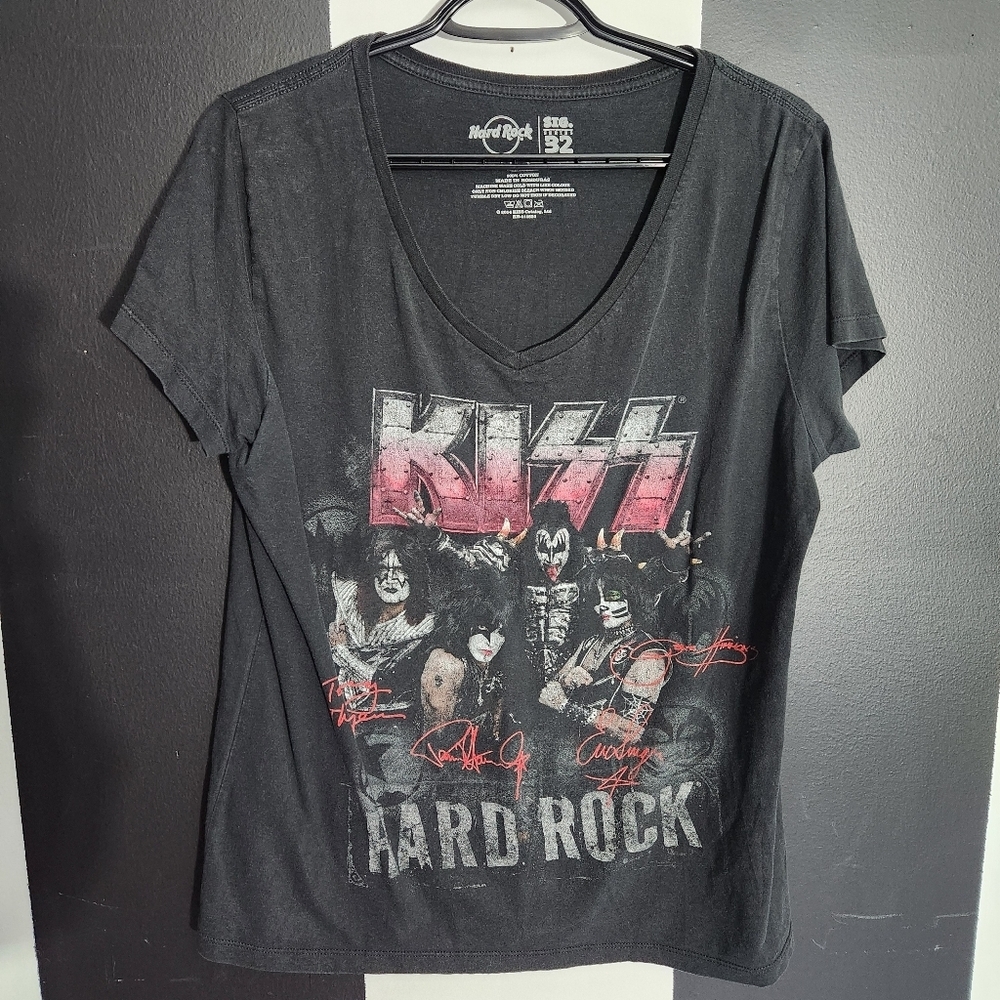 Kiss Hard Rock Tee